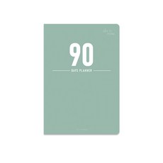 珠友 B6 90天倒數計劃本 DO-32210-02, 翡綠, 1個