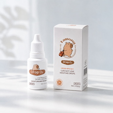 타몽 드롭 히알루론산 렌즈 습윤제 휴대용 여행용, 1개, 15ml