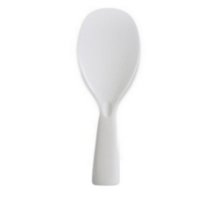 꽁쏘 국내산 밥알 안붙는 스탠딩 주걱, 화이트, 1개