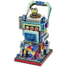 世界巡迴西方國家 3D立體拼圖 漢堡店 YM-N118ABCD, 81件, 卡拉OK