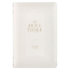 (영문도서) KJV Bible Giant Print Standard Faux Leather White Leather, Christian Art Publishers, English, 9781639526772