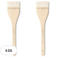 화홍산업 넓은붓 100 빽붓, 3호, 6개