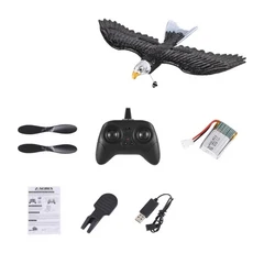 RC헬기 비행기 전투기 드론 무선 조정 카 자동차 오프로드 드리프트 포크레인 RC 폼 비행기 이글 글라이더, 01 1 Battery