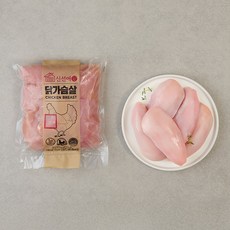 신선애 냉동 생 닭가슴살 1kg x 1팩, 1개