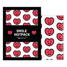 SMILE HOTPACK心形圖案微笑暖暖包 60g X 5包，持續12小時發熱，最高溫度70°C, 5個