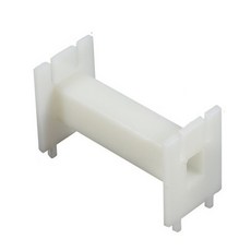 DIY 스피커 크로스오버 인덕터 코일 프레임 액세서리와 호환되는 10PCS 플라스틱 사각 보빈 와이어 코일 랙 프레임 골격, 10개, 43x19x25mm