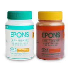 INVEN* 인벤 ( A제 400g + B제 400g ) 고급 에폰스 에폭시 접착제금속 석재 타일 플라스틱 @안전2중포장@, 1세트