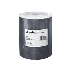 Verbatim DVD-R 4.7GB 16X DataLifePlus White Thermal Printable Hub Printable - 100Pk 테이프 랩, Verbatim DVD-R 4.7GB 16X DataL