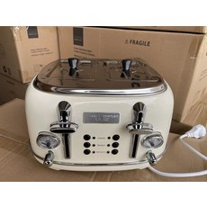 토스트기 레트로 빈티지 그린 4구 wiltal 독일제 블루 식빵 아이코나 해동 샌드위치, 뚜껑 포함 빈티지, 기본 색상