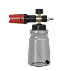 퀵 커넥터와 조절 폼 병 자동차 세차 차량 디테일링 키트 두께, 1. gray pot, 1cm