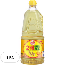 오뚜기 2배 양조식초, 1.5L, 1개
