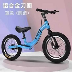 밸런스바이크 페달없는 두발자전거 실내 브레이크 12 14 16 18 inch, 18인치 브레이크/블루에어휠+원홀드+펜더+펌프+공기펌프, 1개