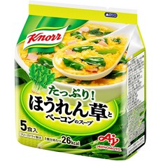 Knorr 菠菜培根湯 (5份入) - 味之素, 32g, 1個