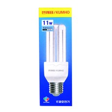 금호 HYG/3U11W-A 삼파장 램프 주광색 11W, 1Ea