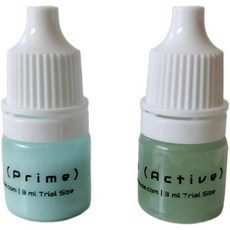 테니스 소모품 오버그립 그립 테이프 DriPalm 프리게임 및 액티브 인핸서 - 스포츠 게임 폴 피트니스 등의 수분 조절 드라이 2 x 3ml 병 시험용 팩, 테니스 소모품 오버그립 그립 테이프 DriPalm 프리