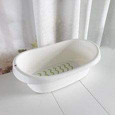 勒的山嬰兒浴盆小孩泡澡寶寶浴桶可坐躺澡盆嬰兒浴盆兒童浴盆家用, 1個, 單浴盆:1個