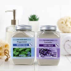 횽스 마사지 피부 미용소금 풋스크럽, 라벤더