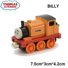 토마스와 프렌즈 호환 기본 마그네틱 기차 장난감 에밀리 로지 도날라 더글라스 메탈 다이캐스트 1 43 기관차, [14] billy, 1개