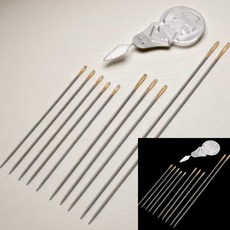 수선용 효자핀 바늘 10종세트 가정용미싱 가죽공예공구 가죽공예도구 가정용바늘