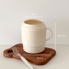 日式帶手柄瀝水筷子籠 廚房餐具刀叉勺子收納罐 檯面多功能筷子筒, 1個, 奶油白//手柄日式收納罐