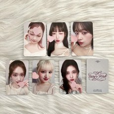 아이브 얼빡샷 포카 포토카드 장원영 캘린더 2024 리즈 레이 안유진 이서 가을, 비공굿, 특별판6장, 1개
