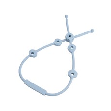 베베피오 유아용 아기 실리콘 멀티스트랩, 조개, 1개, 클라우드