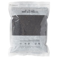 더바른상회 중국산100% 흑임자 깨 볶음 검정깨 1kg, 1개