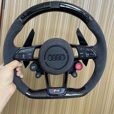 奧迪Audi A3/A4/A5/A6/A7改裝R8方向盤總成 經典賽車方向盤, R8-A-22, 1個