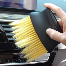 【 199出貨】除塵撣子 大掃除家用車用掃灰神器 縫隙刷 清理清潔打掃窗戶窗台灰塵, 黃毛刷, 1個