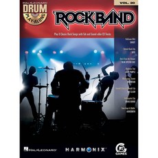 Rock Band: Drum Play-Along 搖滾樂 爵士鼓譜 鼓手教材 爵士鼓教材 VOL. 20, 1個