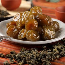 【赤柑食品】 - 古早味蜜餞 酸甜解膩 獨立包裝 健康零食首選, 1個, 360克, 綠茶梅