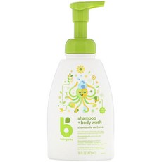 베이비가닉스 샴푸 + 바디 워시 올인원클렌저 캐머마일 버베나 향, 1개, 473ml
