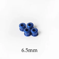 자전거 체인휠 볼트 체인링 나사 크랭크 셋 사이클링 부품 알루미늄 도로, 13. 4PC 6.5mm-Blue