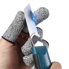 어베일텐비 베임방지 골무 공장 농장 작업용, 30개, 그레이