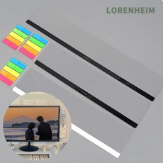 로렌하임 아트사인 모니터 메모보드 모니터옆메모보드, 상단