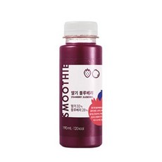 [올가니카] 딸기블루베리, 5개, 190ml