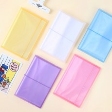 스티커 보관 파일 포토엽서북 포켓북 스티커앨범 4x6사진보관, 화이트
