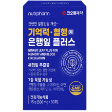진코민 징코 혈행개선 기억력 은행잎추출물 영양제 5개월분, 5개, 30회분