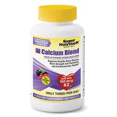 Super Nutrition 鈣混合片, 原來的, 90 件