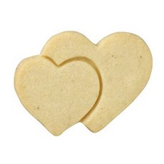 더블하트 쿠키커터 스테인레스 모양틀 커터틀 찍기틀 베이킹틀 과자커터 몰드틀, 단품