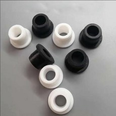 고무패킹 고무링 세트 5mm 28mm 원형 실리콘 고무 그로멧 구멍 플매트 카펫 매트 러그 와이어 케이블 배선 보호 부시 O-링 밀폐형 가스켓, [00] White, [00] 15mm(Bore 6mm), [04] 10Pcs