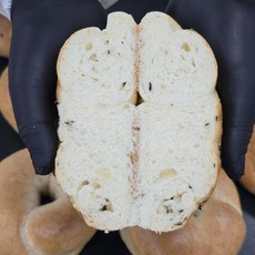 CFC브레드팩토리 수제 레몬칩 얼그레이 베이글, 6개, 120g