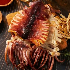 촉촉한 반건조 오징어 원양산 피데기 치미 5미, 1개, 중 5미 550g 내외