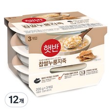 CJ Hetbahn 即食糯米鍋巴粥, 12入, 205g