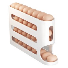 Acacia 纖薄雞蛋托盤, 白色