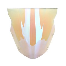 Kawasaki Ninja 650 ER6F 2009-2011 ABS抗壓擋風鏡 透明電鍍-極限超快感, 1個