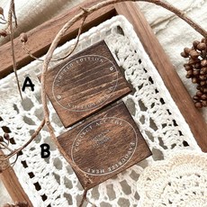 微瘋畫室 COZY # in progress Label 印章 - 日日好日手帳裝飾必備，微型圖案印章, A