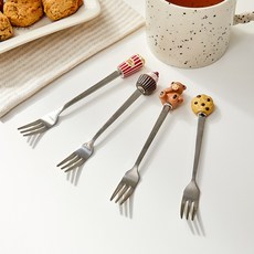 모던하우스 베어브런치 티포크 4P 세트 TO0923013, 1세트