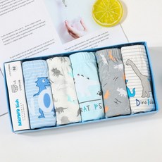 MRKIDS 韓版男童三角內褲 五入盒裝 多種款式 60-75碼