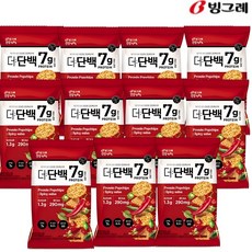 (대영) 빙그레 더단백 팝칩 매콤살사맛, 11개, 44g